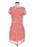 Bongo Print Orange Casual Dress Size M - photo 1