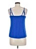 Naked Zebra Blue Sleeveless Top Size M - photo 2