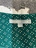 Daniel Rainn 100% Rayon Polka Dots Teal 3/4 Sleeve Blouse Size M - photo 7