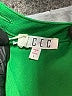 TCEC 100% Polyester Solid Green Casual Dress Size L - photo 3