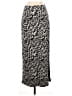 Maeve Chevron-herringbone Silver Formal Skirt Size XS - photo 1