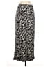 Maeve Chevron-herringbone Silver Formal Skirt Size XS - photo 2