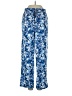 Unbranded Floral Blue Casual Pants Size XS (petite) - photo 1