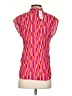 Bar III 100% Polyester Color Block Pink Sleeveless Blouse Size XXS - photo 2