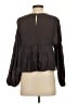 Altar'd State 100% Cotton Black Long Sleeve Blouse Size S - photo 2