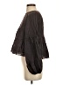 Altar'd State 100% Cotton Black Long Sleeve Blouse Size S - photo 5