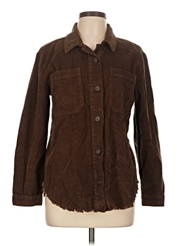 Angels Long Sleeve Button-Down Shirt (view 1)
