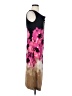 DKNY 100% Polyester Graphic Brown Cocktail Dress Size 4 (petite) - photo 4