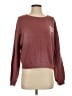 Express Burgundy Sweatshirt Size S - photo 1