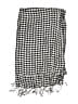 Forever 21 100% Viscose Houndstooth Black Scarf One size - photo 2