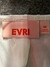 Evri 100% Polyester Ivory Short Sleeve Blouse Size 1X - photo 7