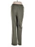Weekends by Chico's Solid Green Active Pants Size Lg (2) - photo 2