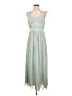 Jonathan Simkhai 100% Polyester Solid Green Casual Dress Size 4 - photo 1