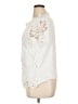 Unbranded Ivory Short Sleeve Blouse Size XL - photo 5