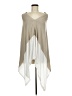 Tickled Pink Tan Poncho One size - photo 1
