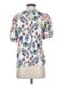 Boden White Short Sleeve Blouse Size 4 - photo 2