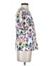 Boden White Short Sleeve Blouse Size 4 - photo 4