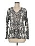 INC International Concepts Silver Pullover Sweater Size M - photo 1