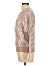 Rebecca Taylor Animal Print Tan Pullover Sweater Size M - photo 5