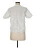 Milly White Short Sleeve Blouse Size M - photo 2