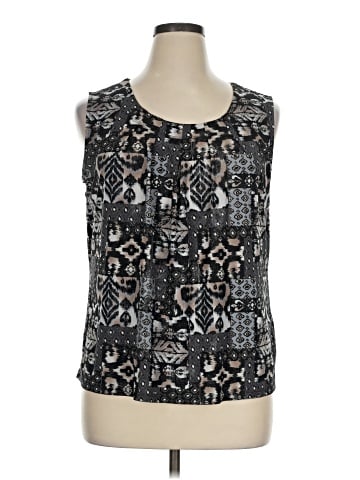 Jones Studio Sleeveless Blouse (view 1)