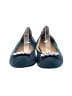 fs/ny 100% Leather Blue Flats Size 10 - photo 2