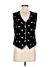 Assorted Brands Black Sleeveless Button-Down Shirt Size M (estimated) - photo 1