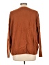 Vince Camuto Solid Brown Pullover Sweater Size L - photo 2