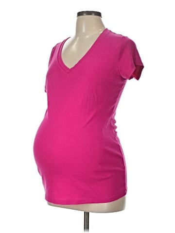 Liz Lange Maternity for Target Short Sleeve T-Shirt (view 1)