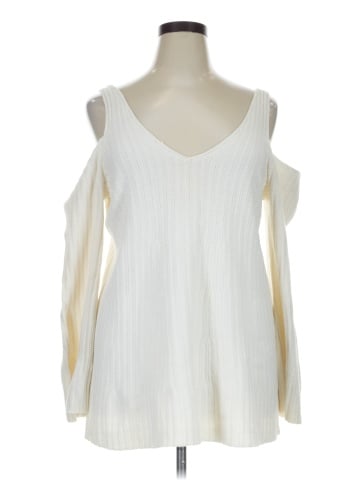Knitted & Knotted Long Sleeve Top (view 1)