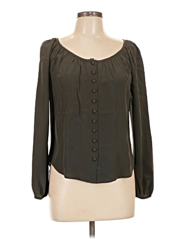 Fifteen Twenty Long Sleeve Silk Top (view 1)