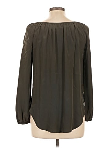 Fifteen Twenty Long Sleeve Silk Top (view 2)