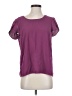 Brixon Ivy 100% Polyester Purple Short Sleeve Blouse Size S - photo 1