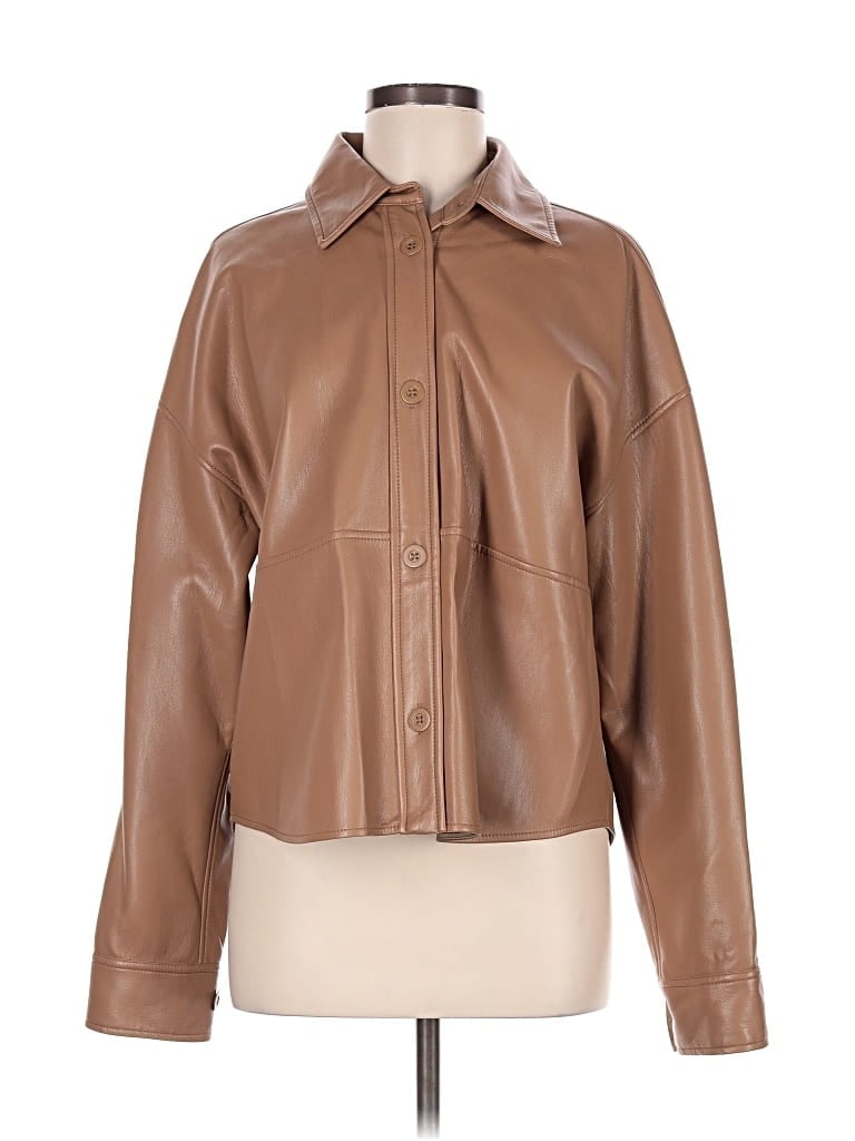 Pre-owned Babaton Jacket In Brown