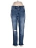 Flying Monkey Hearts Blue Jeans Size 30 waist - photo 1