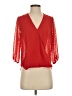 Abbeline 100% Polyester Red 3/4 Sleeve Blouse Size XS - photo 1