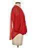 Abbeline 100% Polyester Red 3/4 Sleeve Blouse Size XS - photo 4