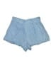 Unique Vintage Solid Blue Shorts Size 1X - photo 2