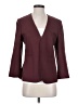 Theory Burgundy Blazer Size 8 - photo 1