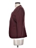 Theory Burgundy Blazer Size 8 - photo 5