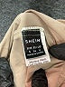 Shein 100% Polyester Solid Tan Khaki Shorts Size 4 - photo 3