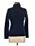 Garnet Hill 100% Polyester Blue Turtleneck Sweater Size M - photo 1