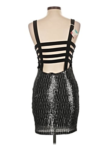 Aqua Cocktail Dress (view 2)
