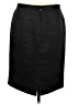 Marc Jacobs 100% Polyester Solid Black Formal Skirt Size 6 - photo 2