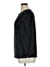 Keren Hart Polka Dots Black Long Sleeve Blouse Size XL - photo 5