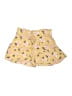 Vanilla Star 100% Rayon Floral Yellow Shorts Size M - photo 1