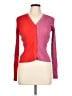 STAUD Color Block Red Cardigan Size L - photo 1