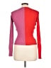 STAUD Color Block Red Cardigan Size L - photo 2