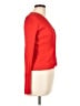 STAUD Color Block Red Cardigan Size L - photo 4