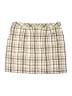 IZOD 100% Cotton Plaid Yellow Skort Size 10 - photo 2